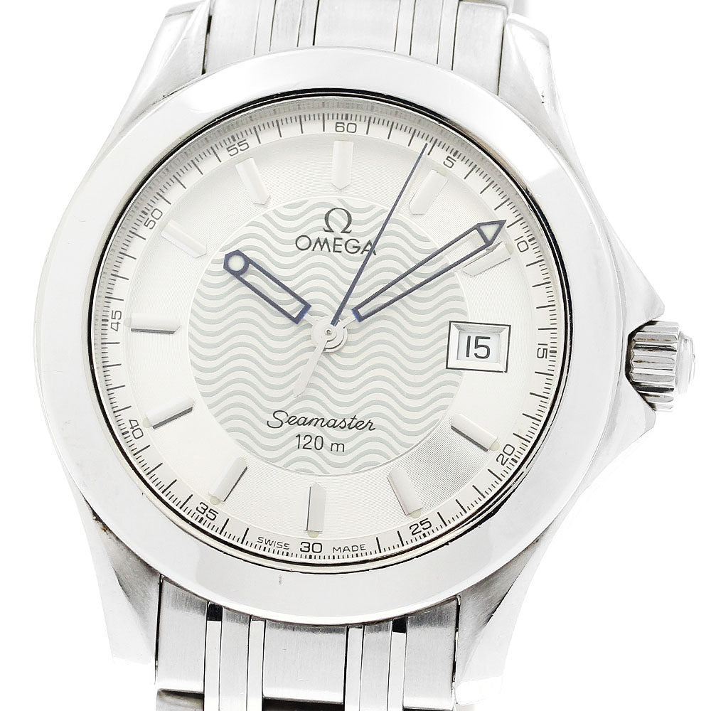 OMEGA Seamaster120 2511.31 Date Silver Dial Quartz Men's Watch_904359