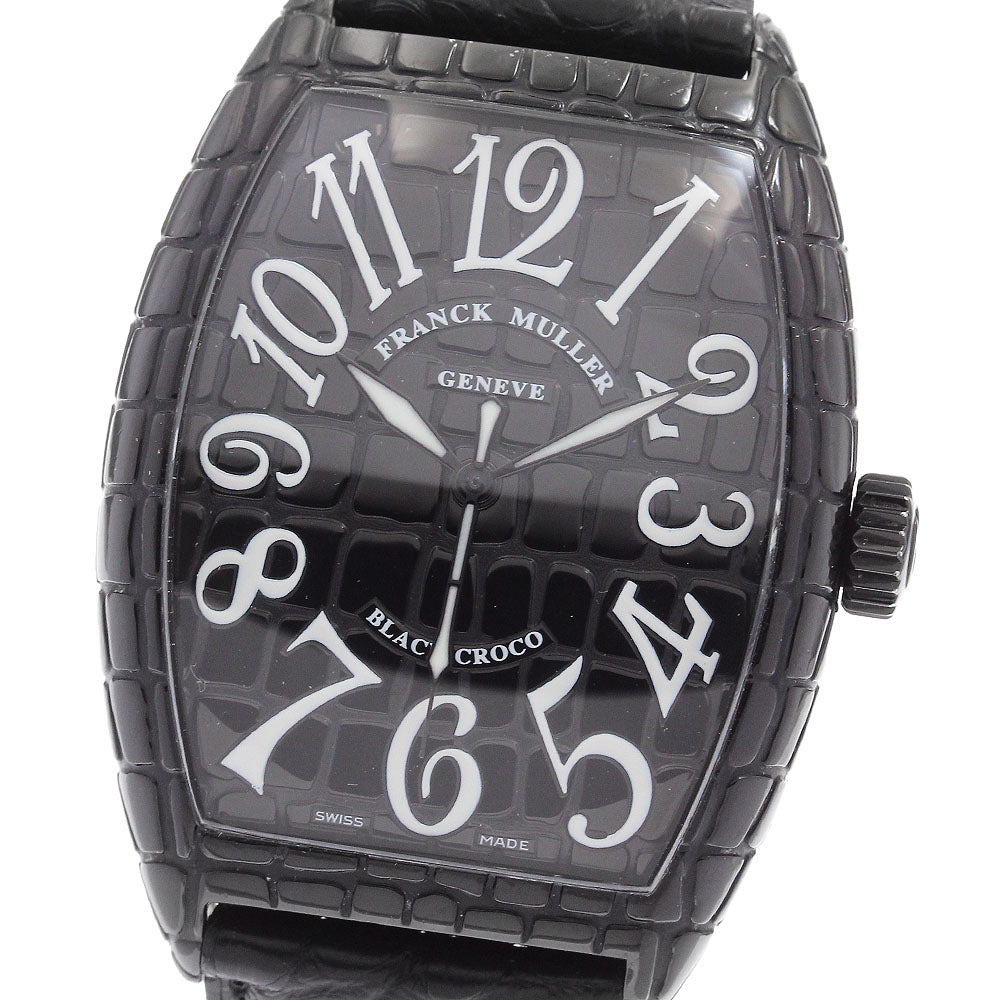 FRANCK MULLER Tono Carbex Black Croco 7880SCBLKCRO black Dial Automatic Men's Watch_904364