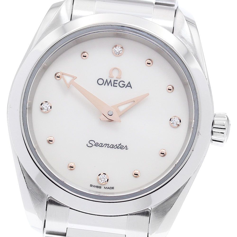 OMEGA Seamaster Aqua Terra 220.10.28.60.54.001 4P diamond Quartz Ladies_904373