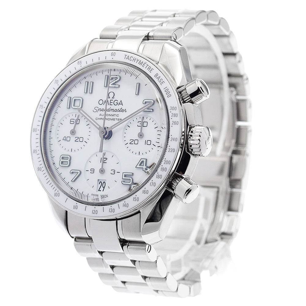OMEGA Speedmaster 324.30.38.40.04.001 Date White Dial Automatic Ladies_904374
