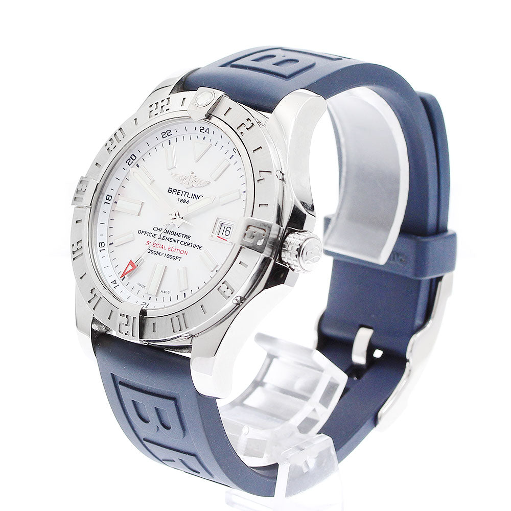 BREITLING Avenger II GMT Japan Limited A32390 Date White shell Dial Automatic Men's Watch_904444