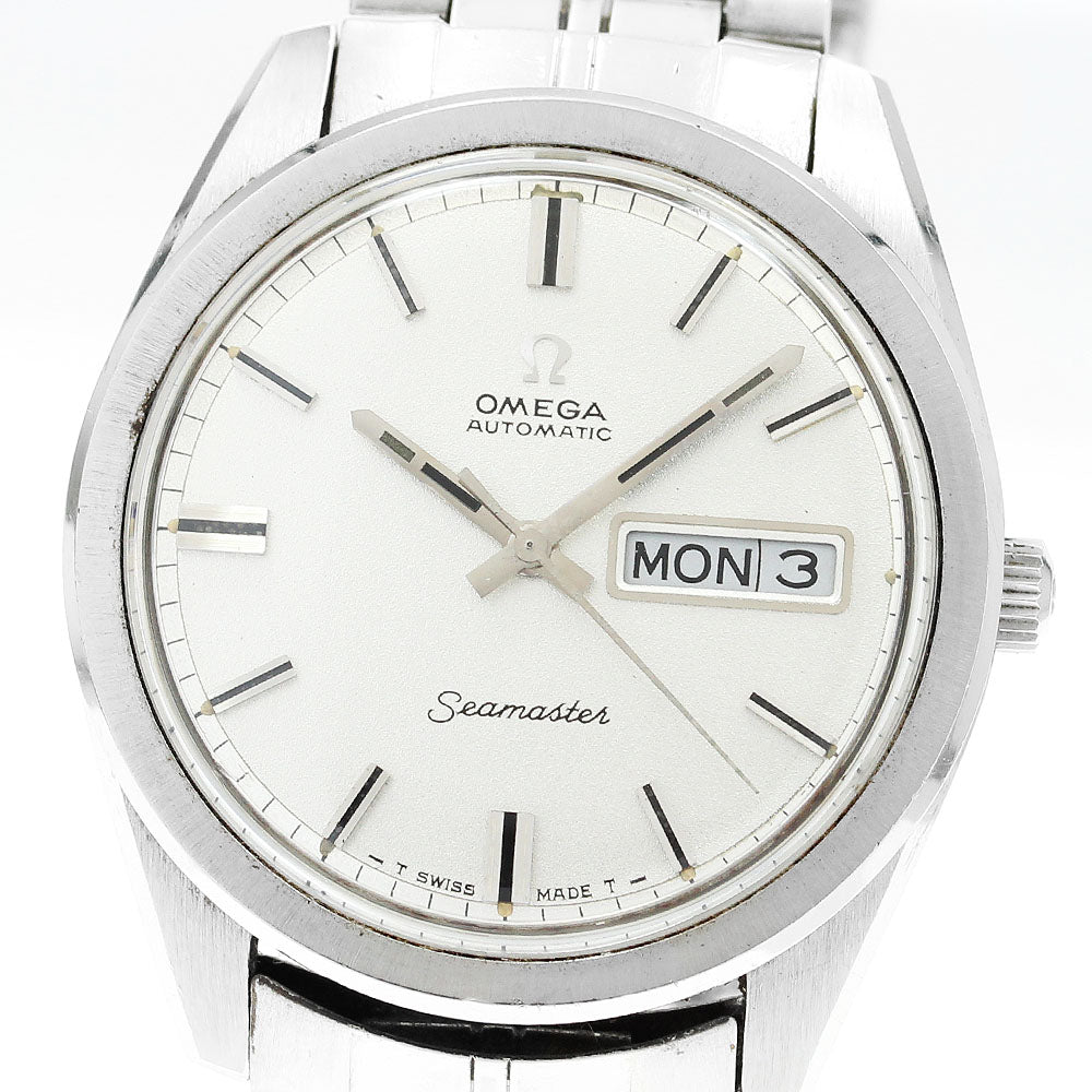 OMEGA Seamaster 166.032/168.023 Day-Date Cal.752 Silver Dial AT Men's_904453