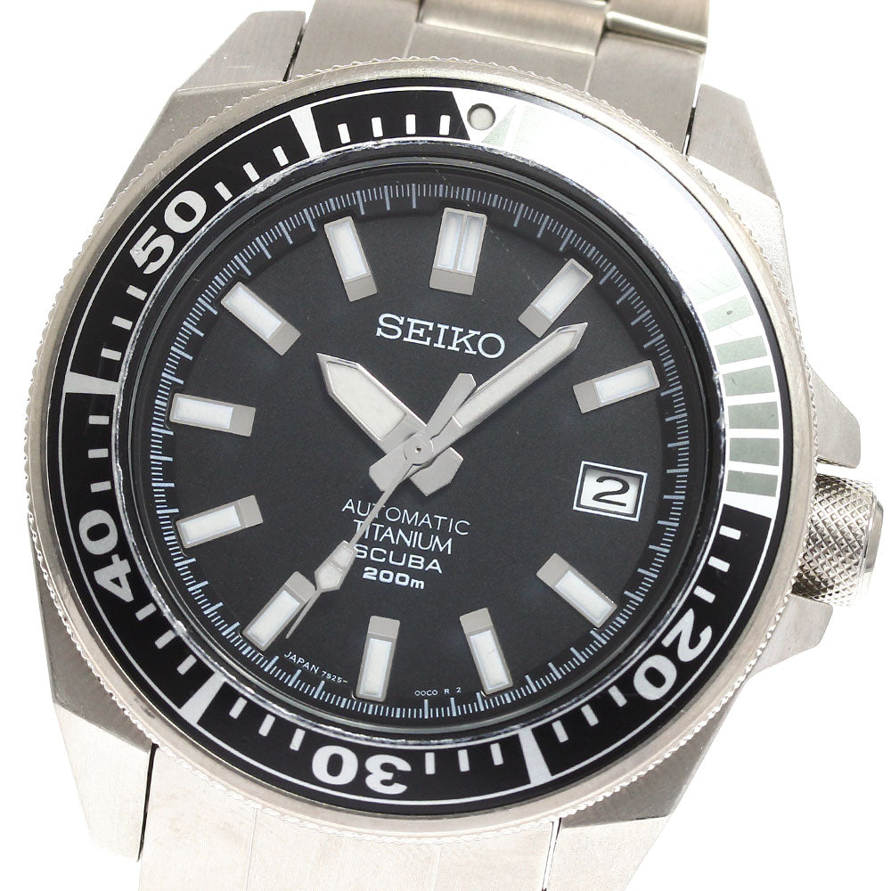 SEIKO Prospex 7S25-00D0/SBDA001 Scuba black samurai Automatic Men's Watch_904473