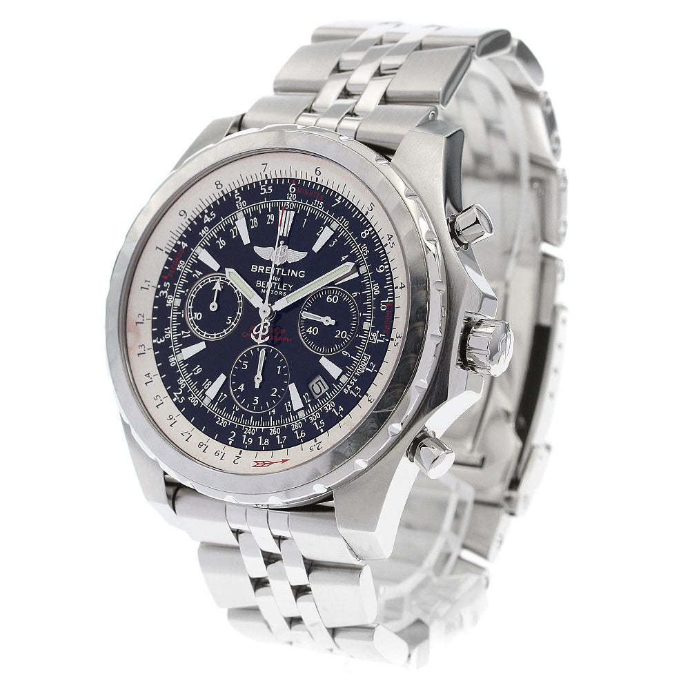 BREITLING Bentley Motors A25363 Chronograph black Dial Automatic Men's_904504