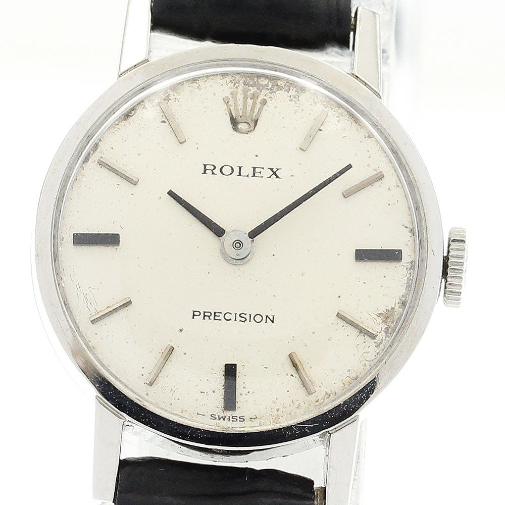 ROLEX Precision 2649 Cal.1400 Silver Dial Hand Winding Ladies Watch_904567