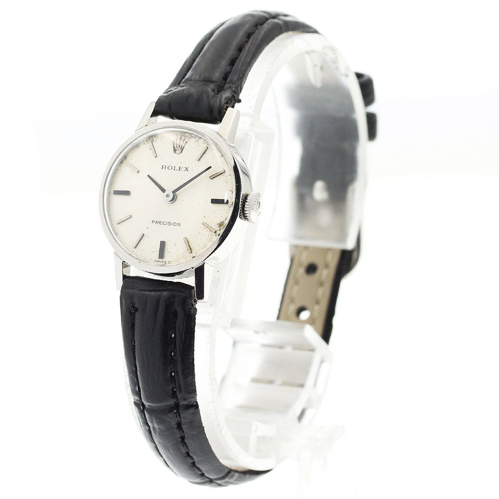 ROLEX Precision 2649 Cal.1400 Silver Dial Hand Winding Ladies Watch_904567