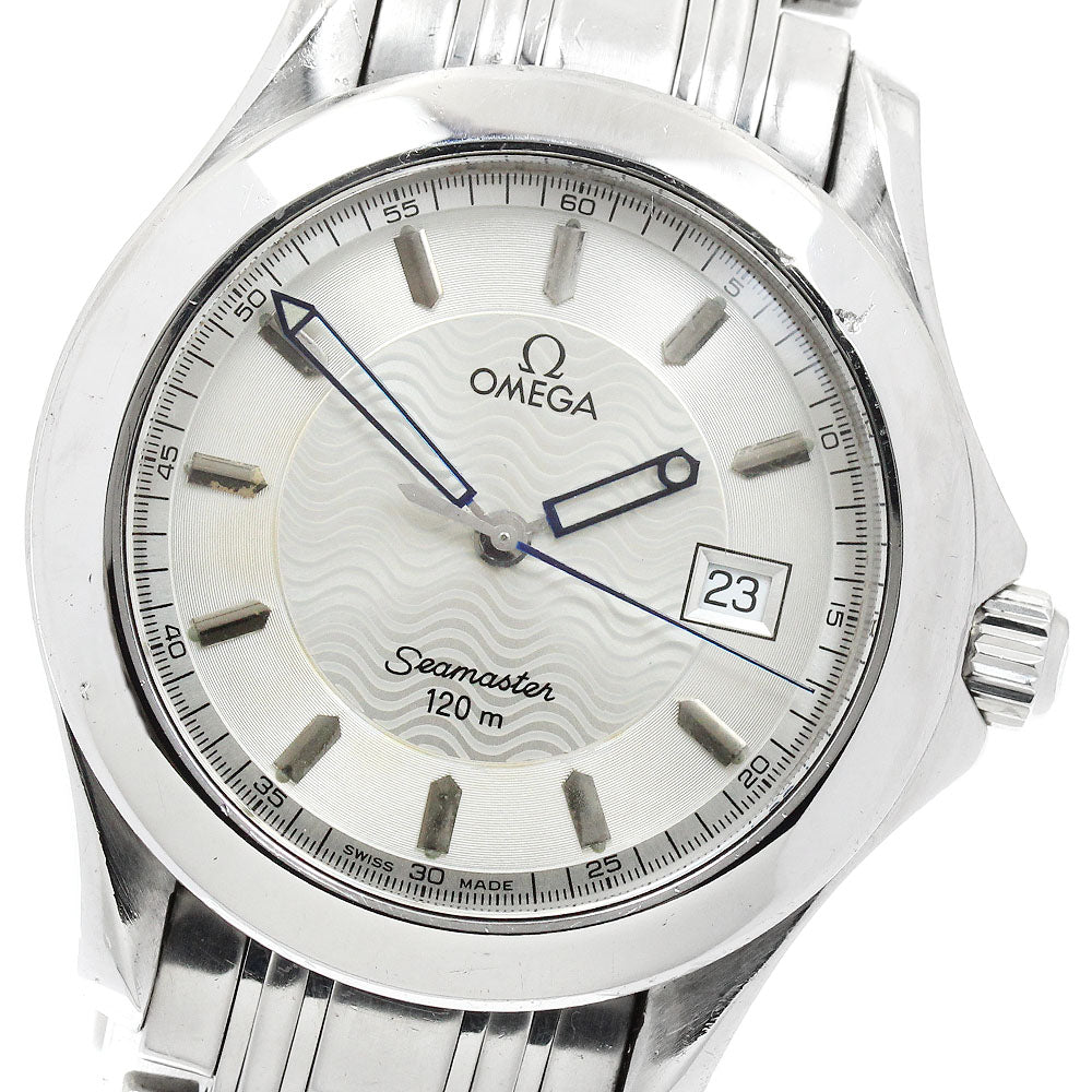 OMEGA Seamaster120 2511.31 Date Silver Dial Quartz Men's Watch_904578