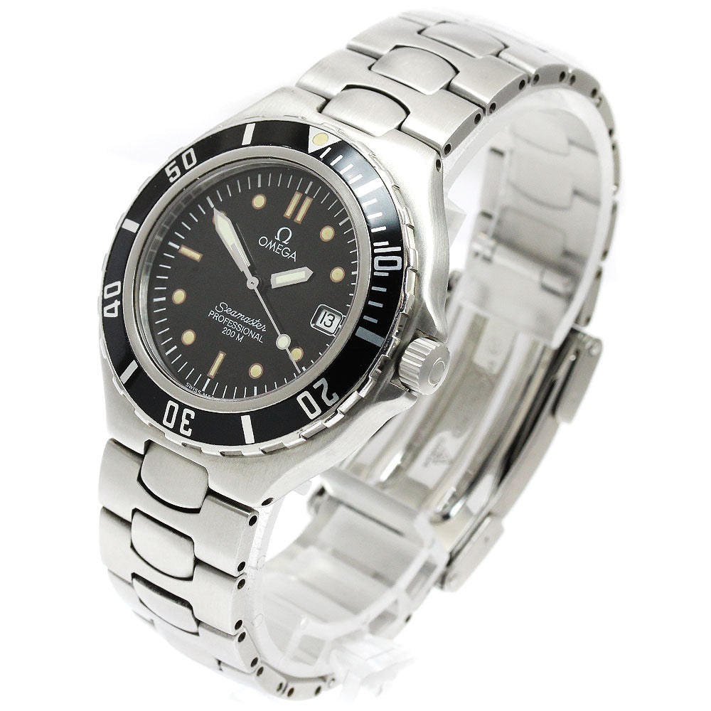 OMEGA Seamaster200 Date black Dial Quartz Men's Watch_904592