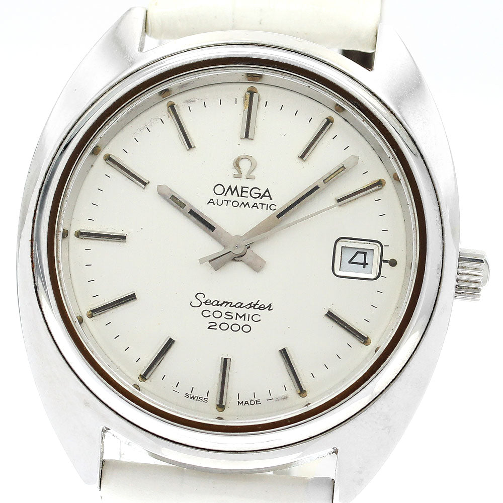 OMEGA Seamaster Cosmic 2000 Date Silver Dial Automatic Men's Watch_904618