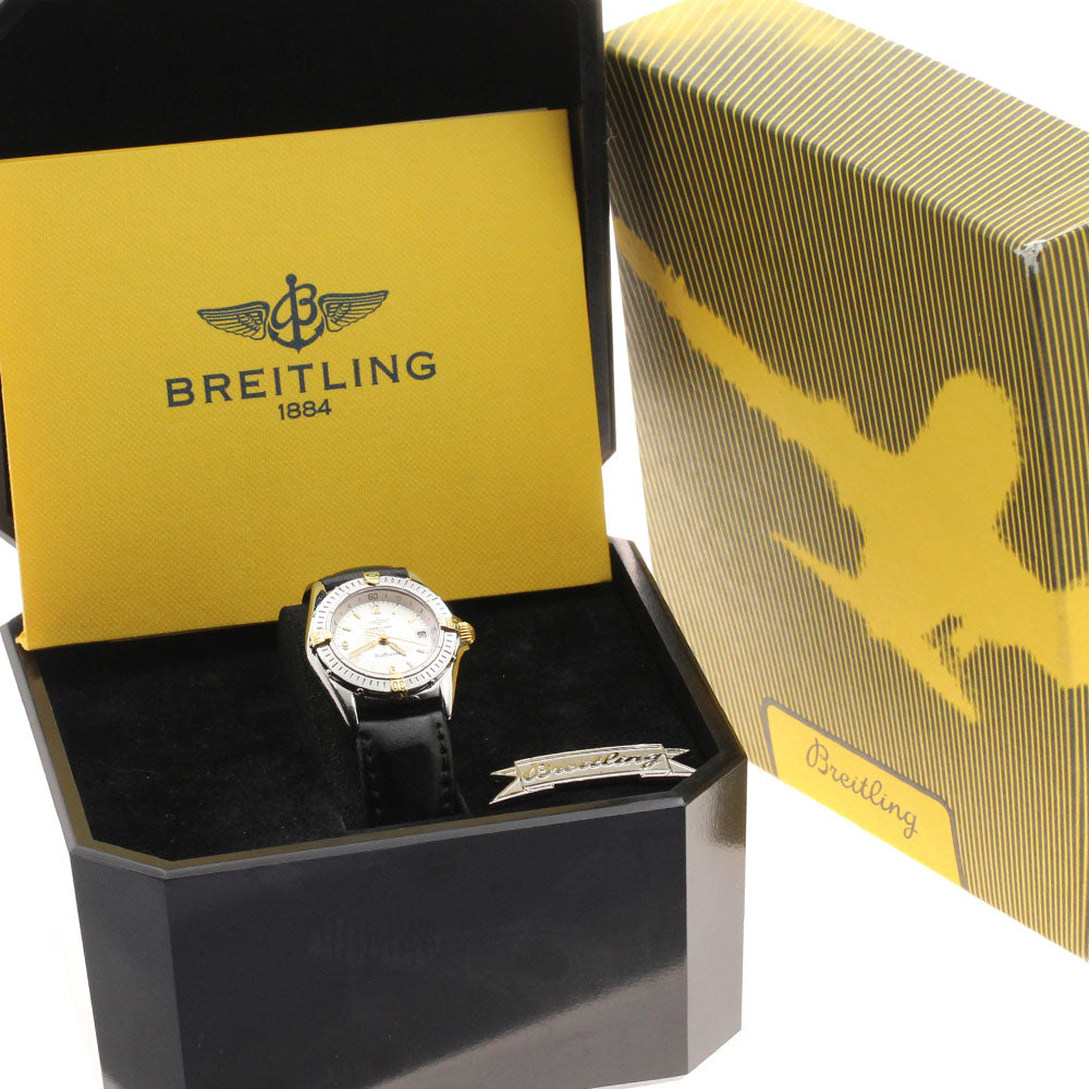 BREITLING Calistino B52045.1 Date Silver Dial Quartz Ladies Watch_904630