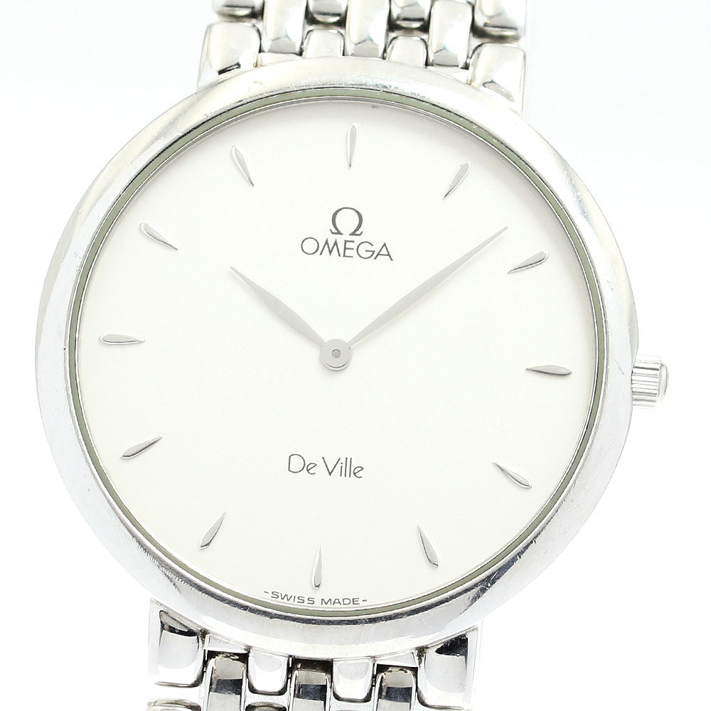 OMEGA De Ville Silver Dial Quartz Men's Watch_904634
