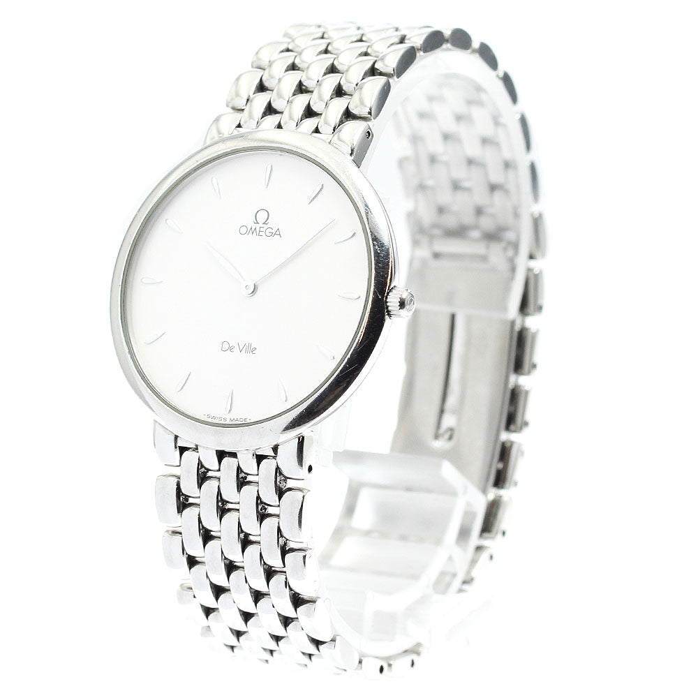 OMEGA De Ville Silver Dial Quartz Men's Watch_904634