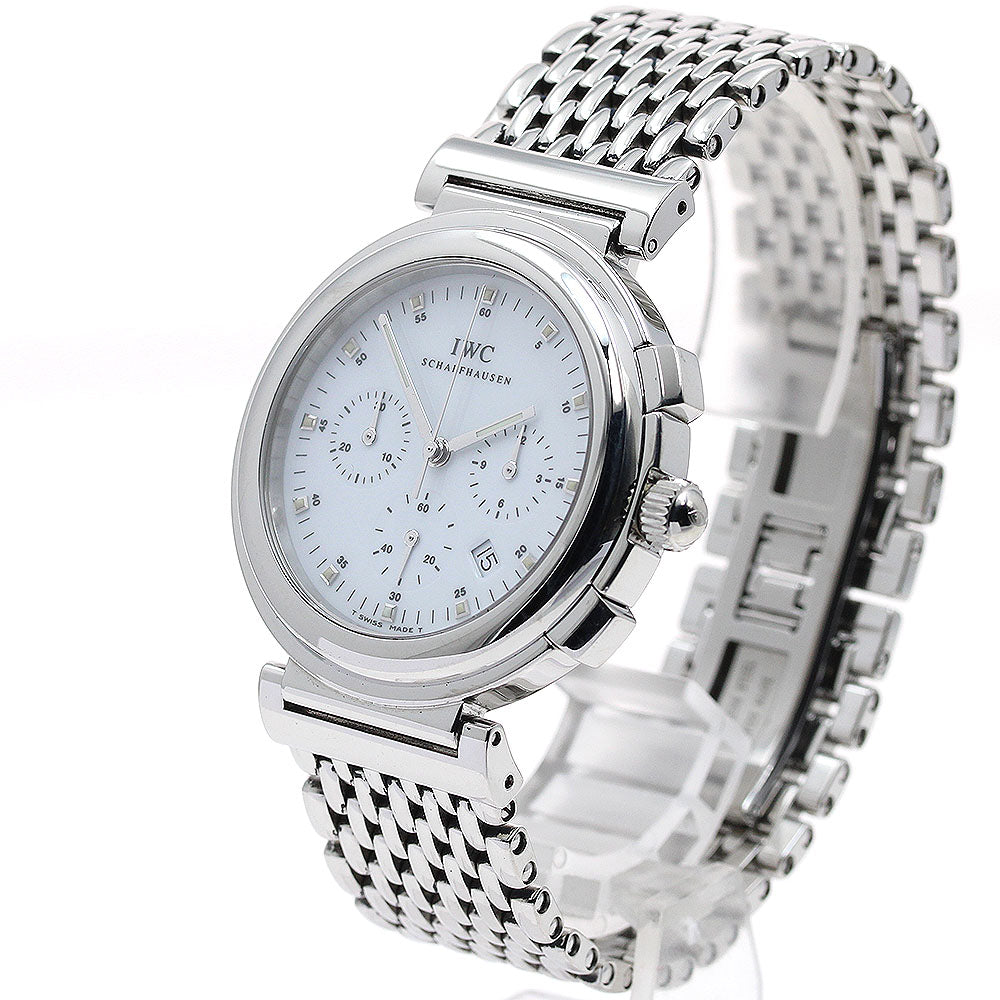 IWC SCHAFFHAUSEN Da Vinci SL IW372802 Date white Dial Quartz Men's Watch_904635