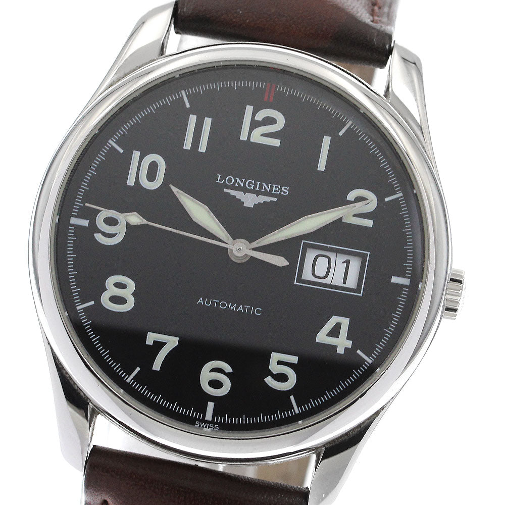 LONGINES Master collection L2.648.4 Date black Dial Automatic Men's Watch_904639
