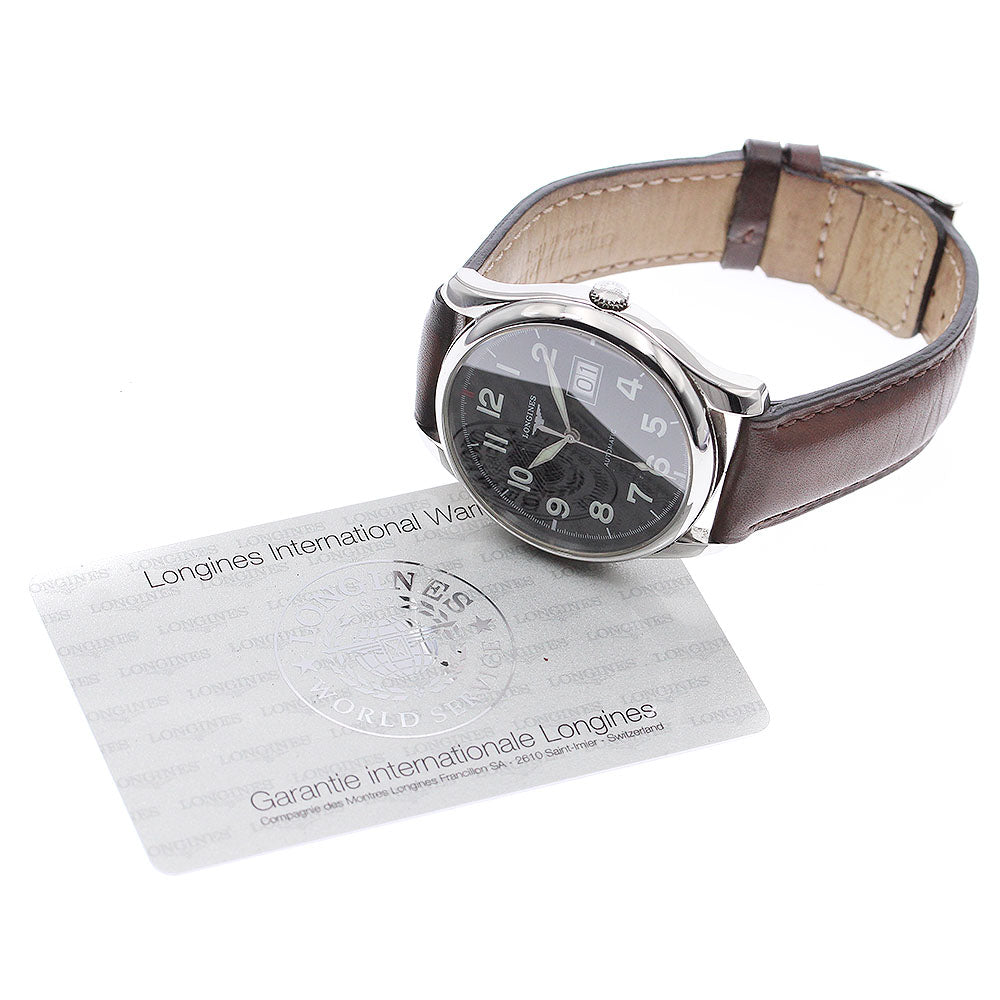 LONGINES Master collection L2.648.4 Date black Dial Automatic Men's Watch_904639