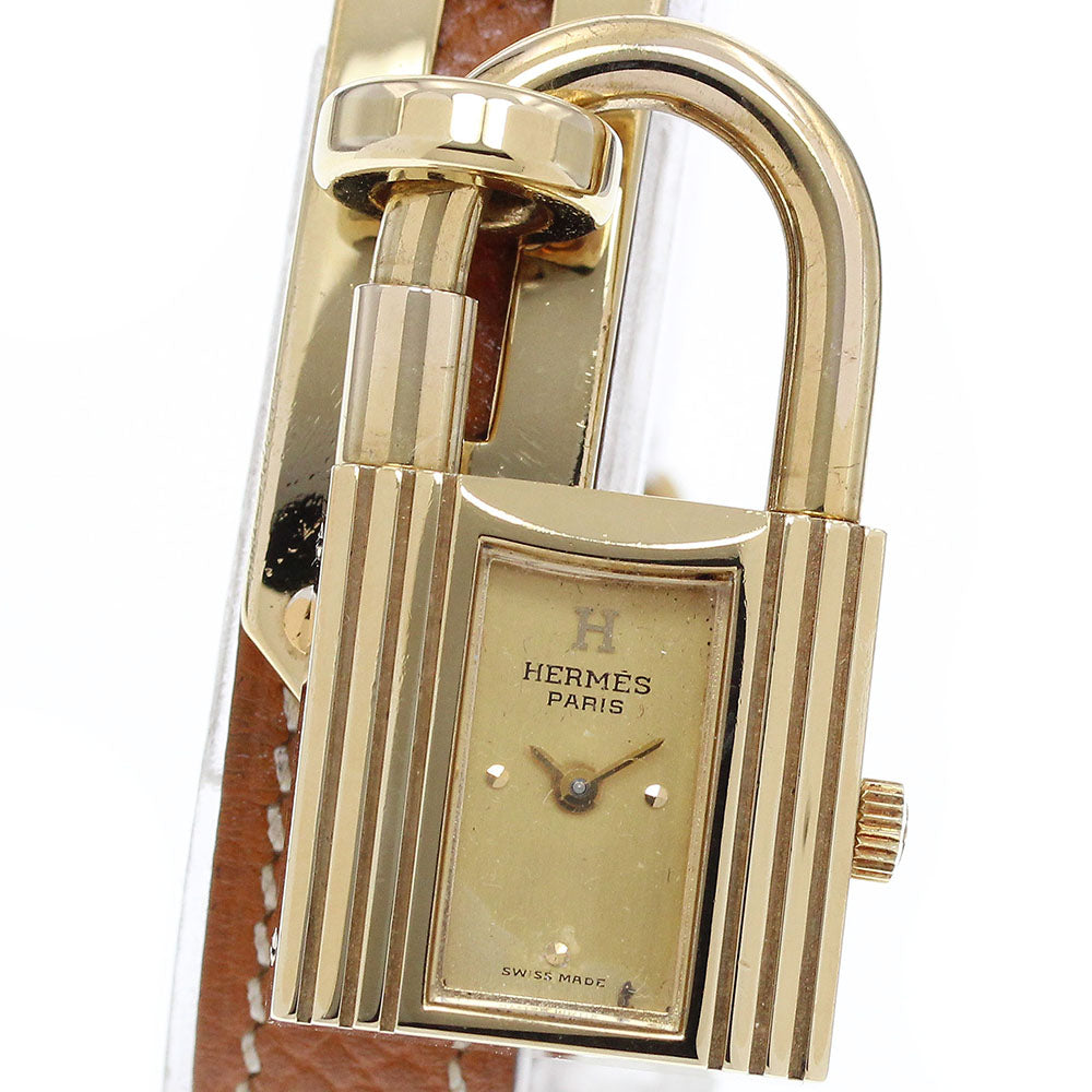 HERMES Kelly watch gold Dial Quartz Ladies Watch_904654