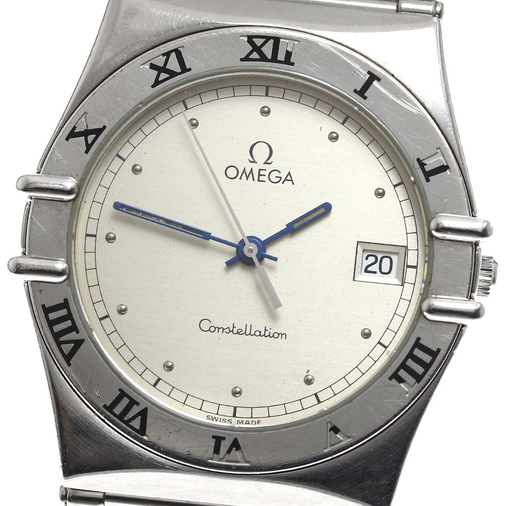 OMEGA Constellation Date Silver Dial Quartz Men's Watch_904655