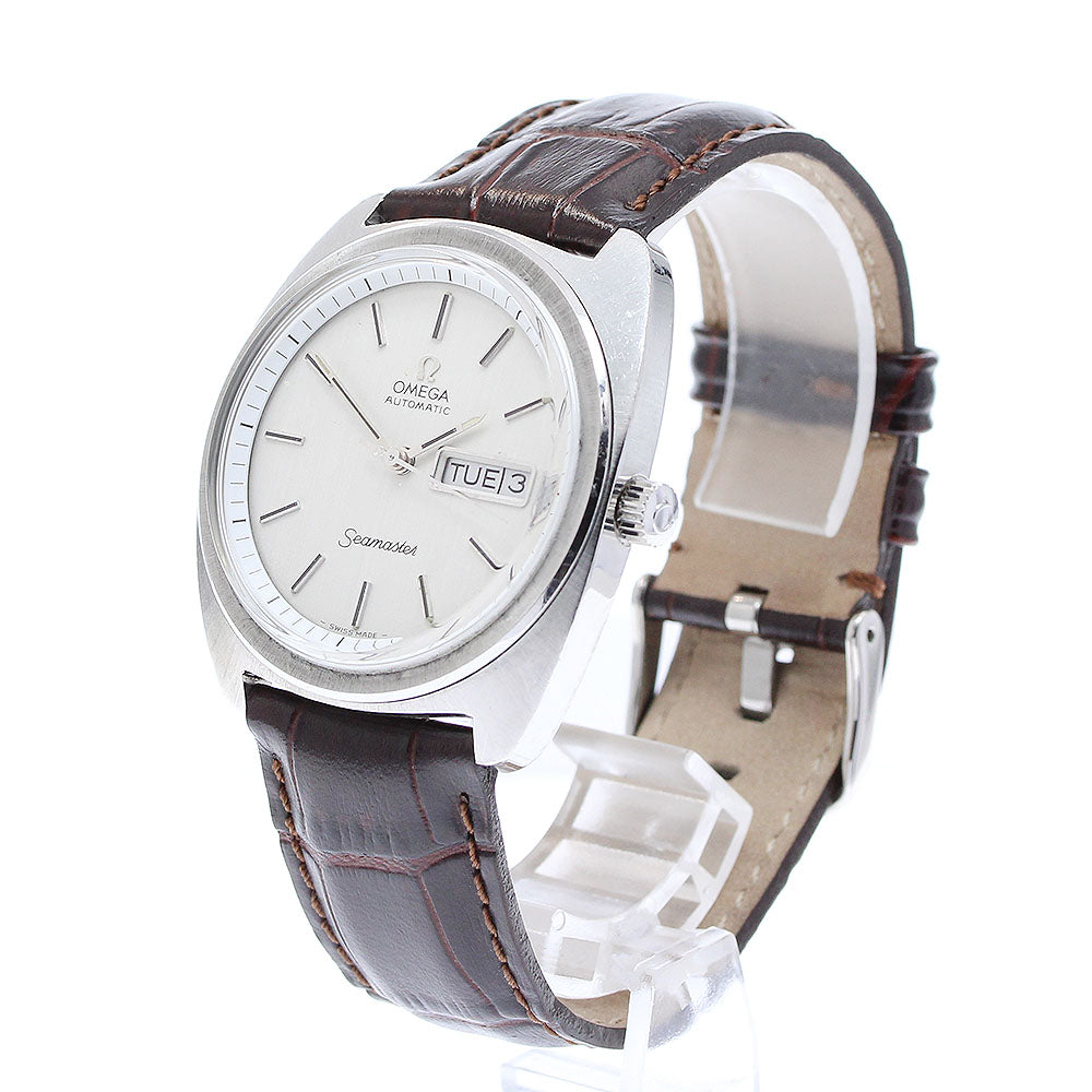 OMEGA Seamaster 166.064 Day-Date Cal.752 Silver Dial Automatic Men's Watch_904657