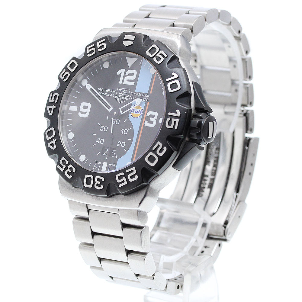 TAG HEUER Formula 1 Grand Date Gulf WAH1013 Date Quartz Men's Watch_904665
