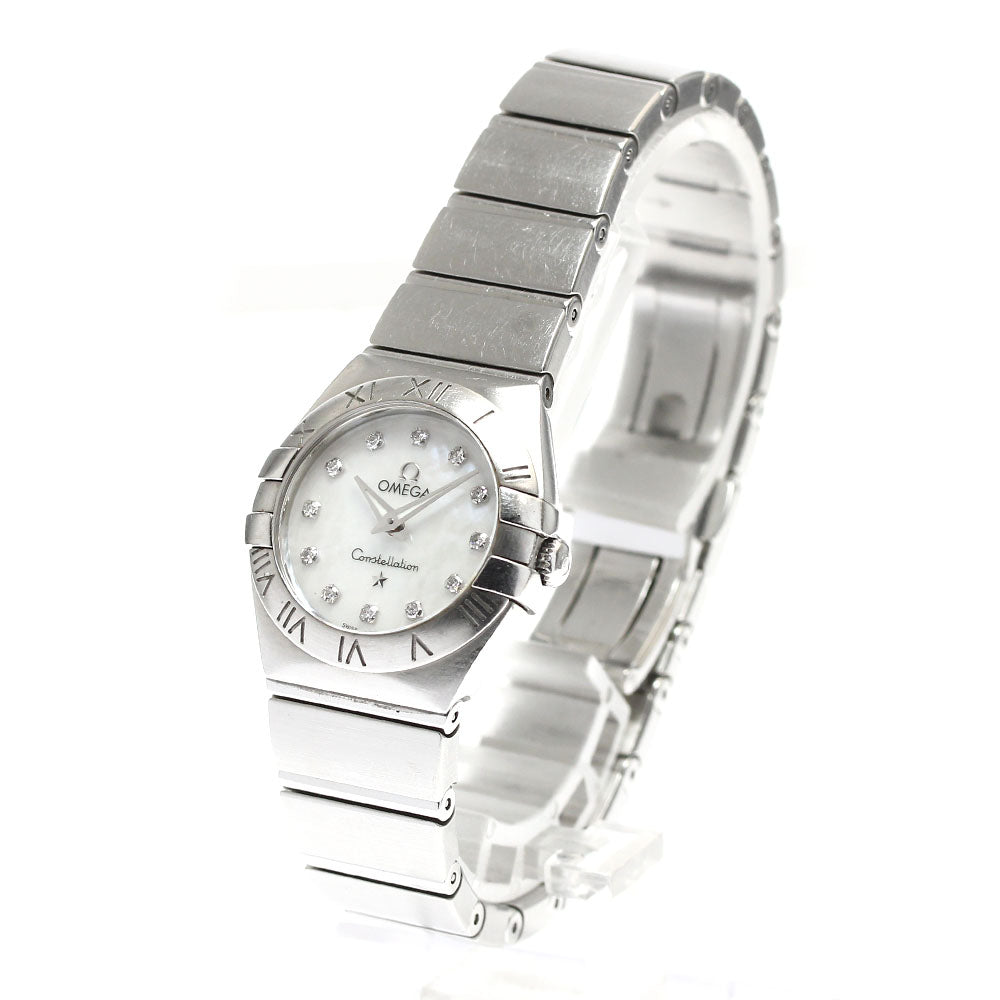 OMEGA Constellation 123.10.24.60.55.001 12P diamond Quartz Ladies Watch_904671