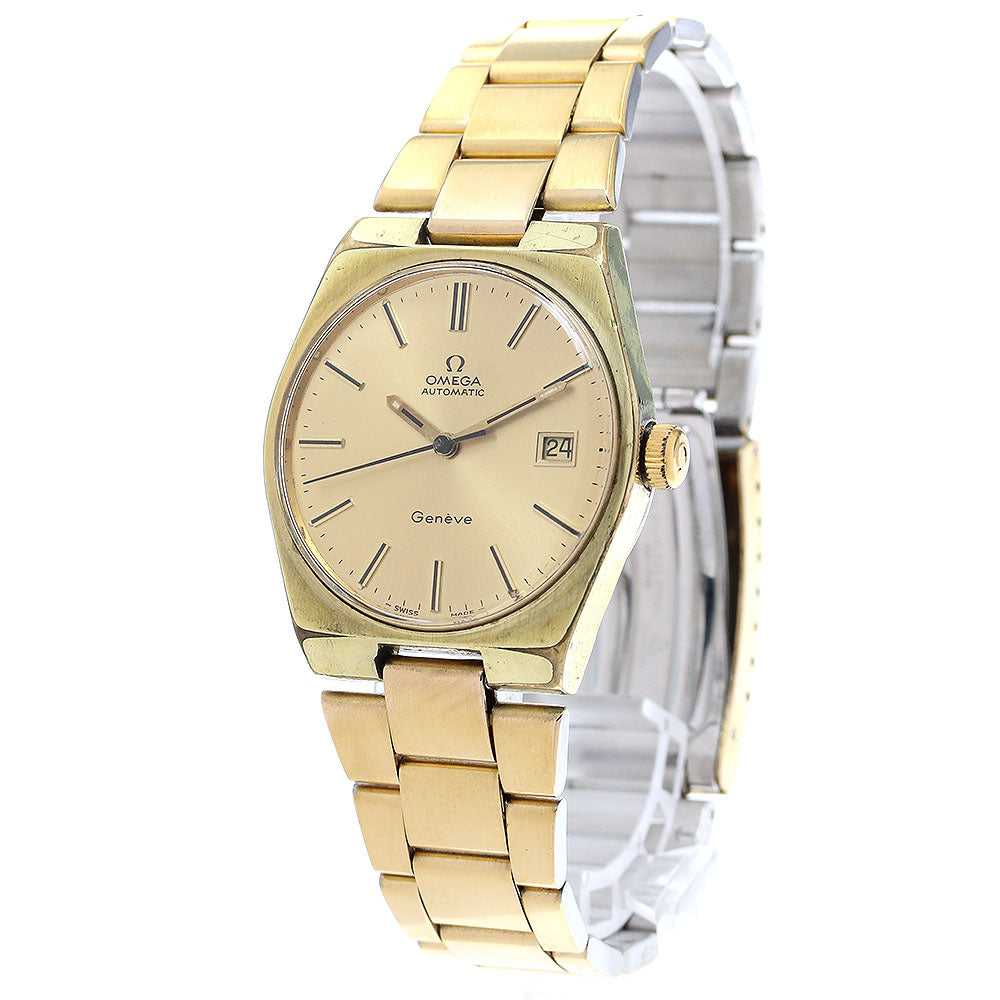 OMEGA Geneve 166.099 Date Cal.1481 gold Dial Automatic Men's Watch_904679