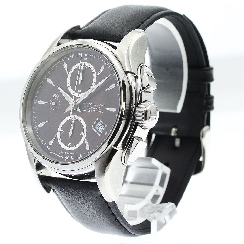 HAMILTON Jazz master H326160 Chronograph Brown Dial Automatic Men's Watch_904684