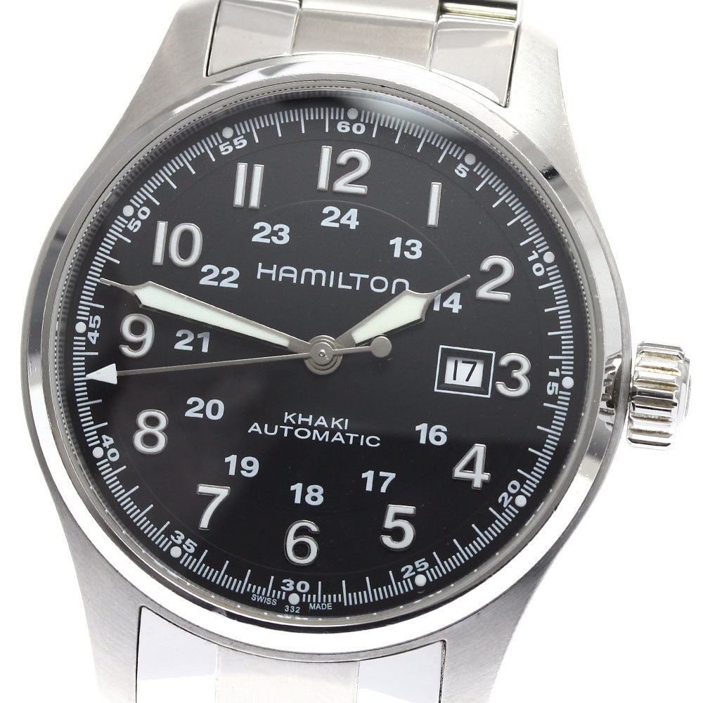 HAMILTON Khaki field H706250 See-through back Automatic Men's Watch_904687