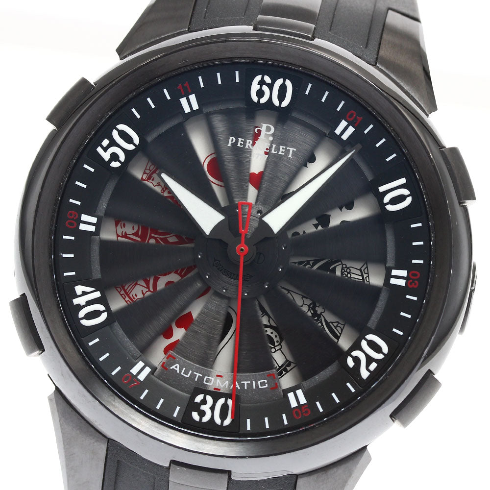 PERRELET Turbine XL Vegas A4052 White / black / red Dial Automatic Men's_904695
