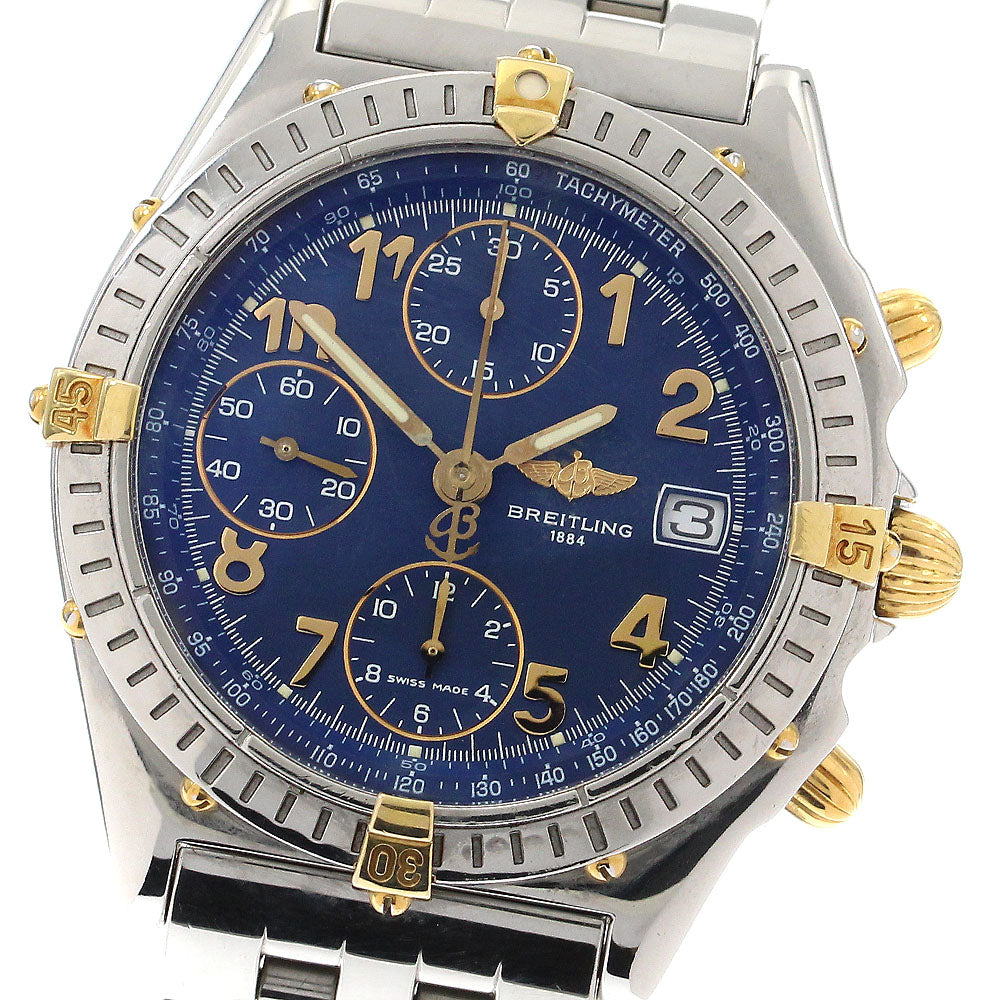 BREITLING Chronomat Bikoro B13050.1 Date Navy Dial Automatic Men's Watch_904700
