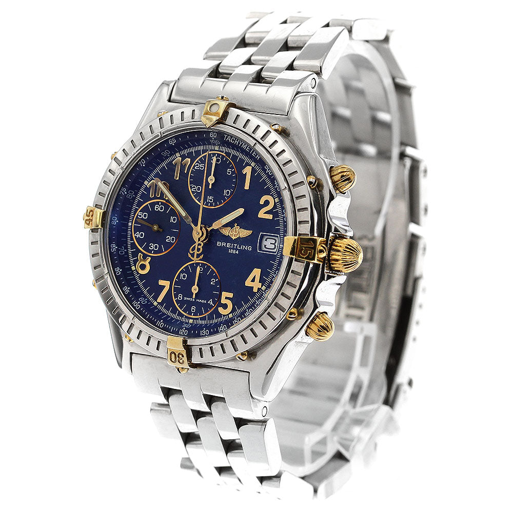 BREITLING Chronomat Bikoro B13050.1 Date Navy Dial Automatic Men's Watch_904700