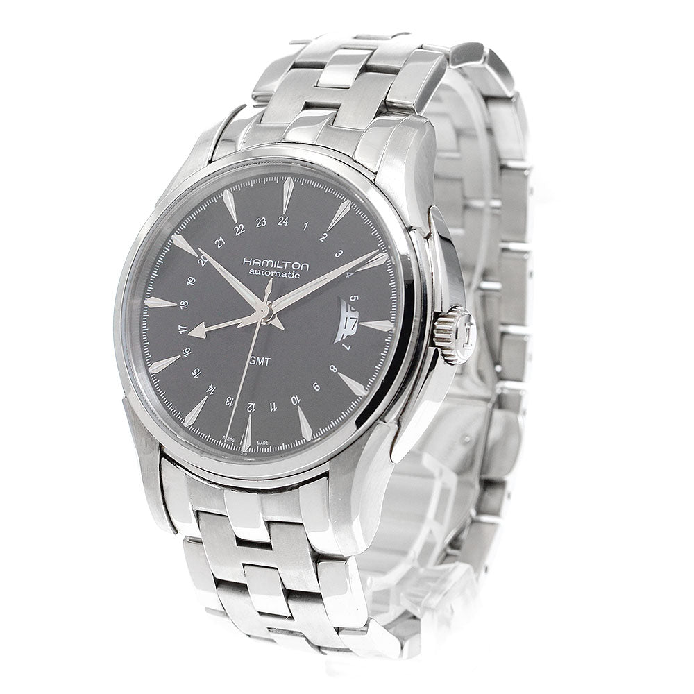 HAMILTON Jazzmaster Traveler H325850 GMT black Dial Automatic Men's Watch_904703