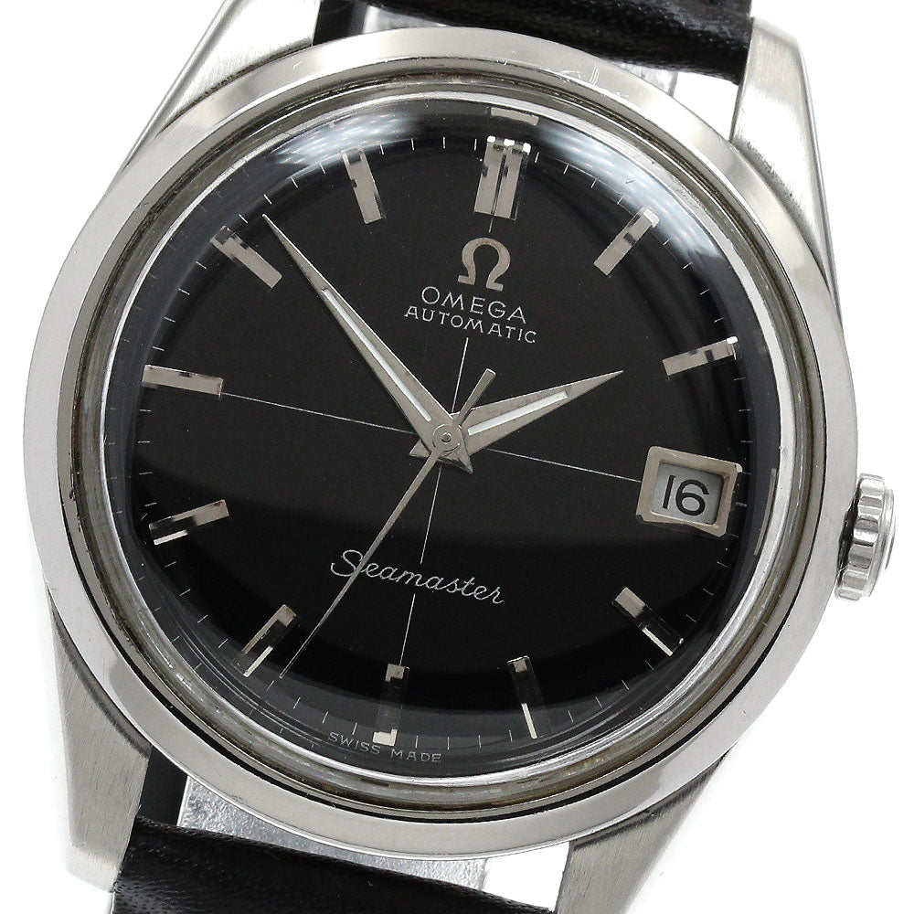 OMEGA Seamaster Date Cal.565 black Dial Automatic Men's Watch_904707