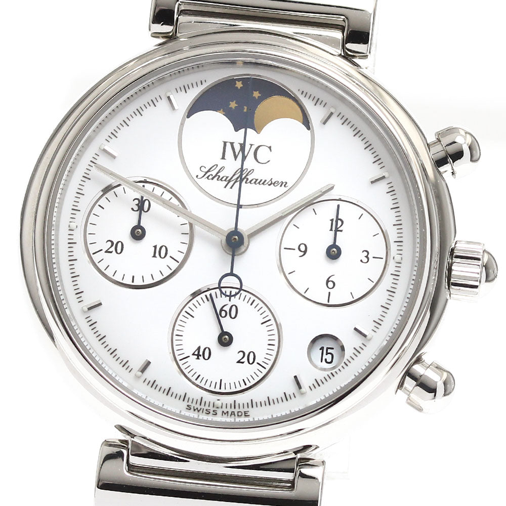 IWC SCHAFFHAUSEN Da Vinci IW373606 Chronograph Date Quartz Ladies Watch_904741