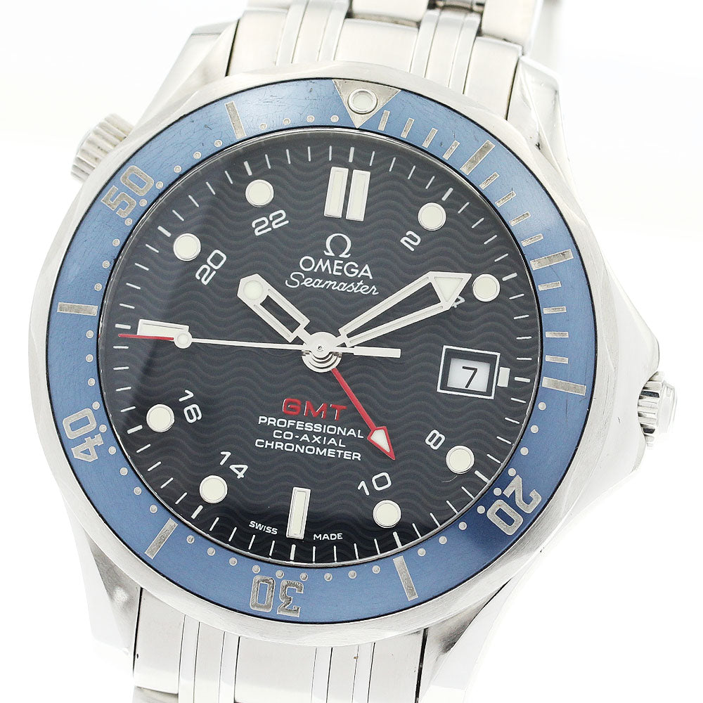 OMEGA Seamaster Diver 300 2535.80 GMT Coaxial Navy Dial Automatic Men's_904757