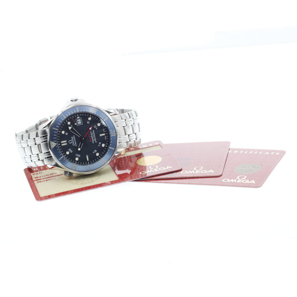 OMEGA Seamaster Diver 300 2535.80 GMT Coaxial Navy Dial Automatic Men's_904757