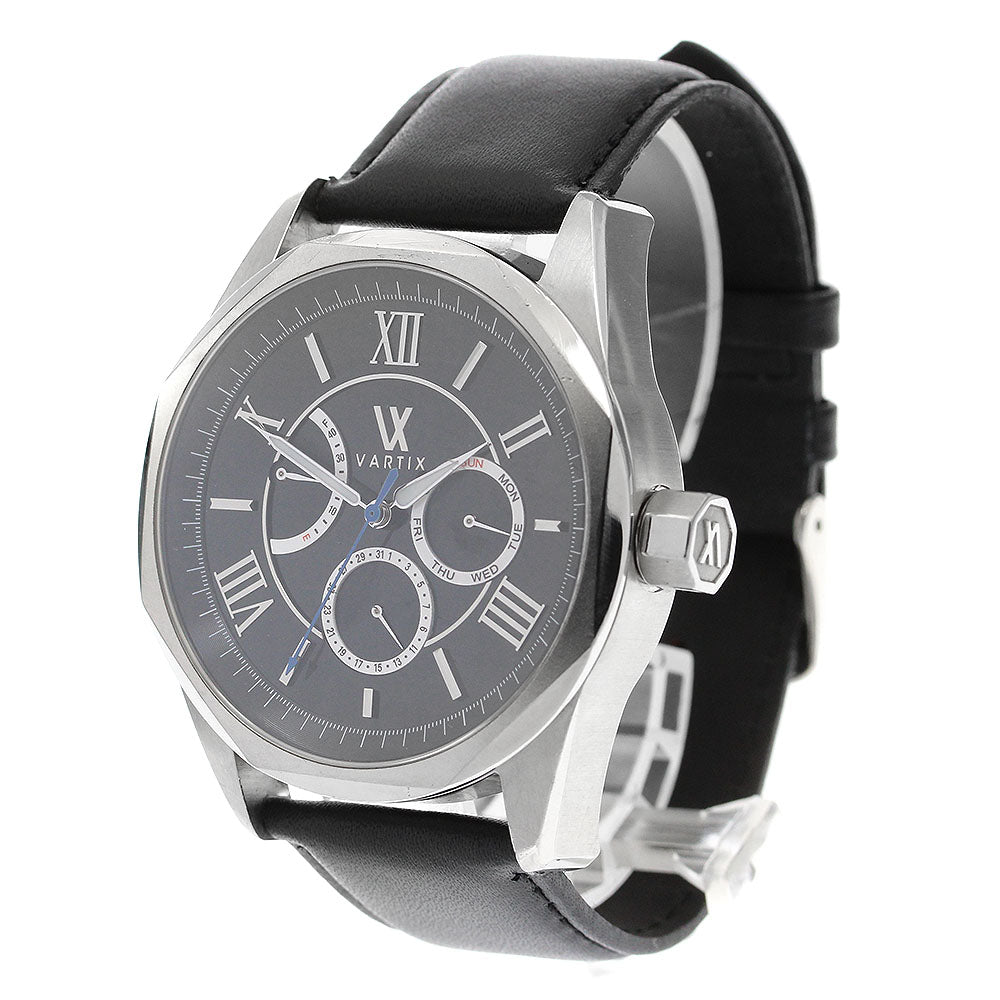 VARTIX Alive PR01 Day-Date Power Reserve black Dial Automatic Men's Watch_904758