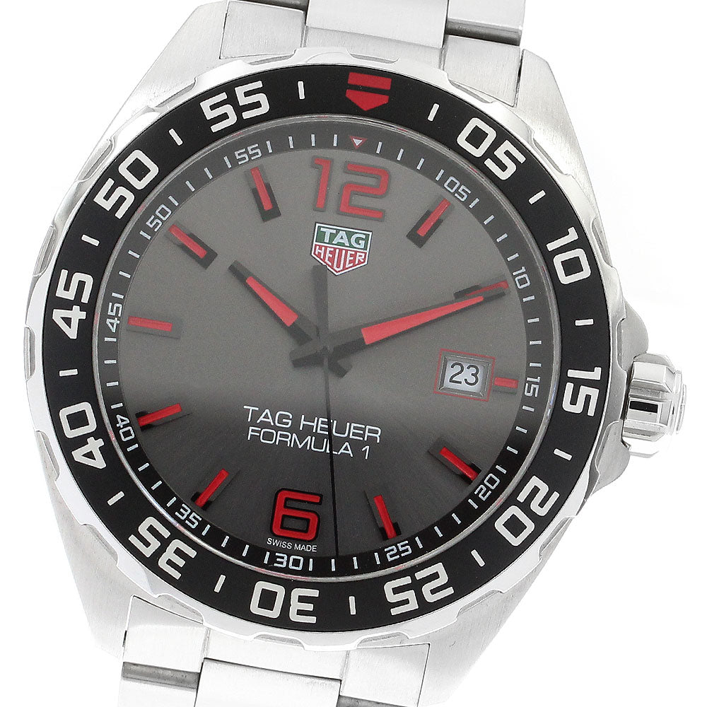 TAG HEUER Formula 1 WAZ1018.BA0842 gray Dial Quartz Men's Watch_904762