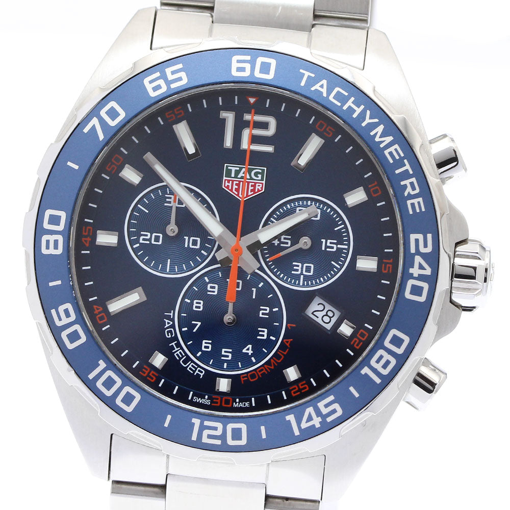 TAG HEUER Formula 1 CAZ1014 Chronograph blue Dial Quartz Men's Watch_904769