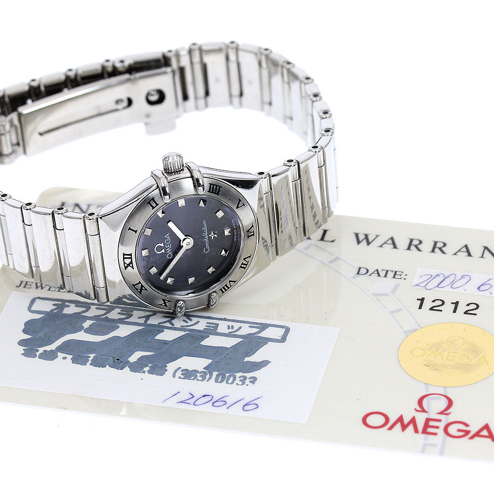 OMEGA Constellation Mini My Choice 1561.51 Gray Dial Quartz Ladies Watch_904776