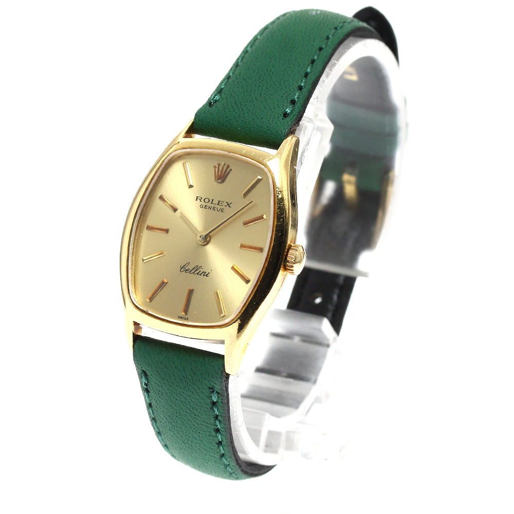 ROLEX Cellini 3803 K18YG Cal.1600 gold Dial Hand Winding Ladies Watch_904799