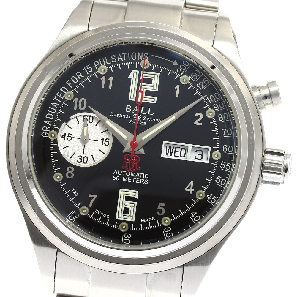 BALLWATCH Train master CM1038D-SAJ-BK black Dial Automatic Men's Watch_904807