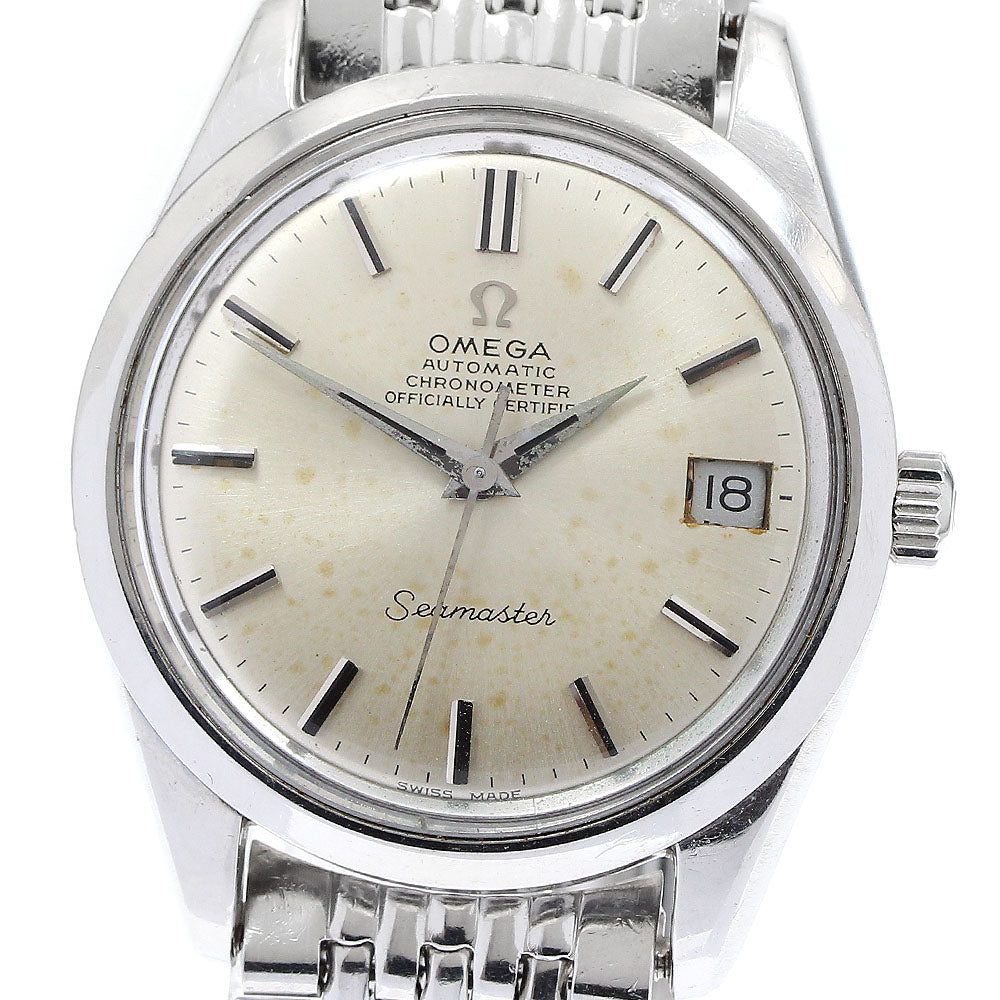 OMEGA Seamaster 166.010/168.024 Date Rice Bracelet Automatic Men's Watch_904808