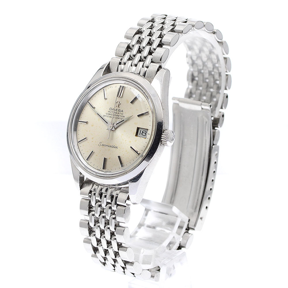 OMEGA Seamaster 166.010/168.024 Date Rice Bracelet Automatic Men's Watch_904808