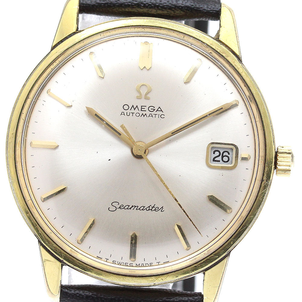 OMEGA Seamaster 166.002 Date Cal.565 Silver Dial Automatic Men's Watch_904822