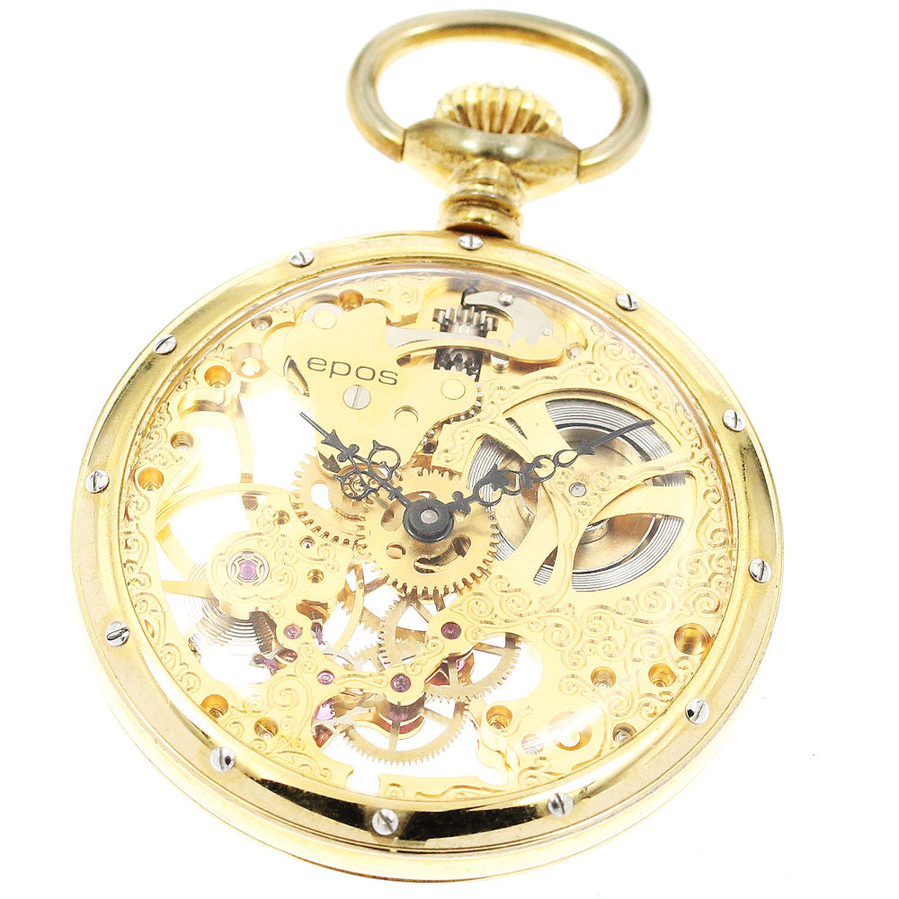 EPOS Pocket watch skeleton Dial Hand Winding Men's Pocket watch_904832