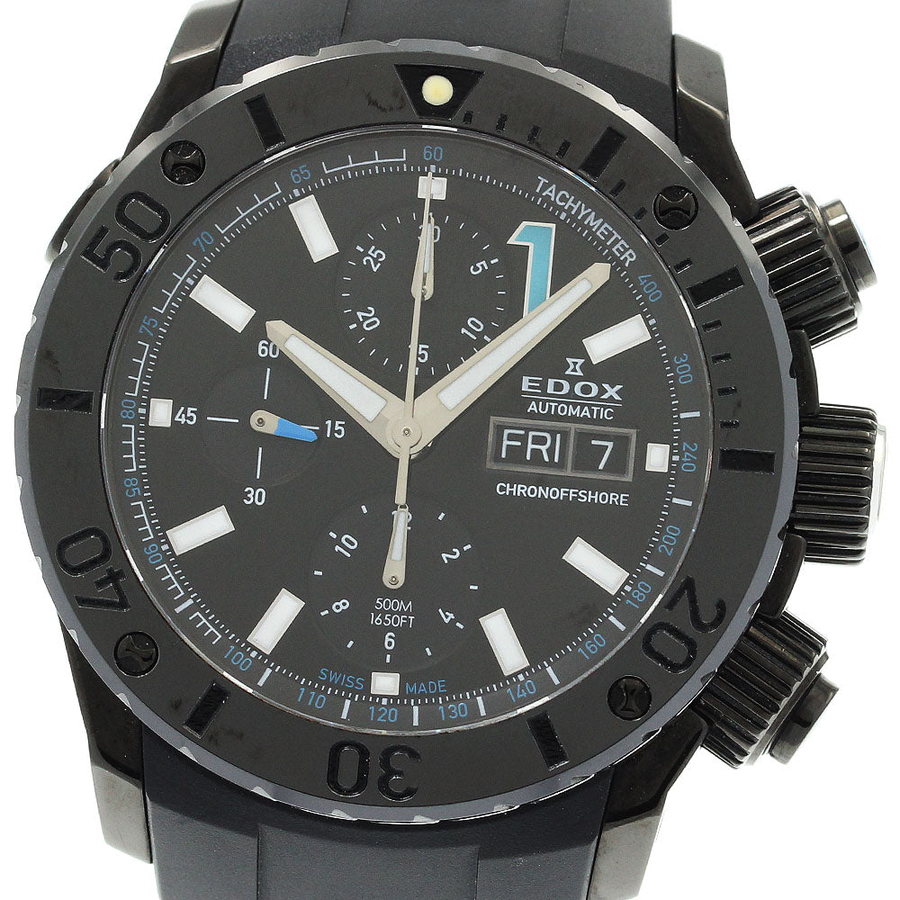 EDOX Class one 01111-37N-NIN Day-Date Chronograph Automatic Men's Watch_904836