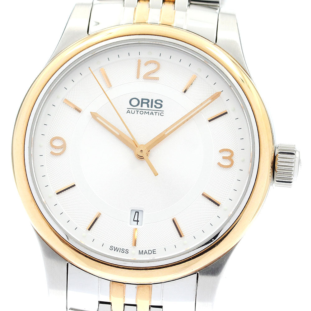 ORIS Classic 7594 Date Silver Dial Automatic Men's Watch_904843