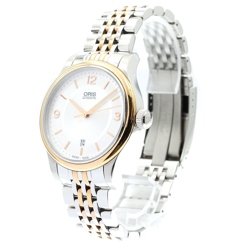 ORIS Classic 7594 Date Silver Dial Automatic Men's Watch_904843