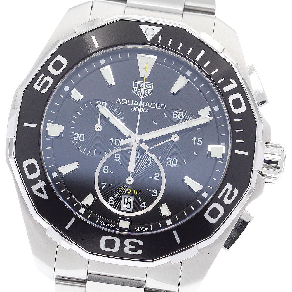 TAG HEUER Aqua racer CAY111A Date Chronograph Quartz Men's Watch_904851