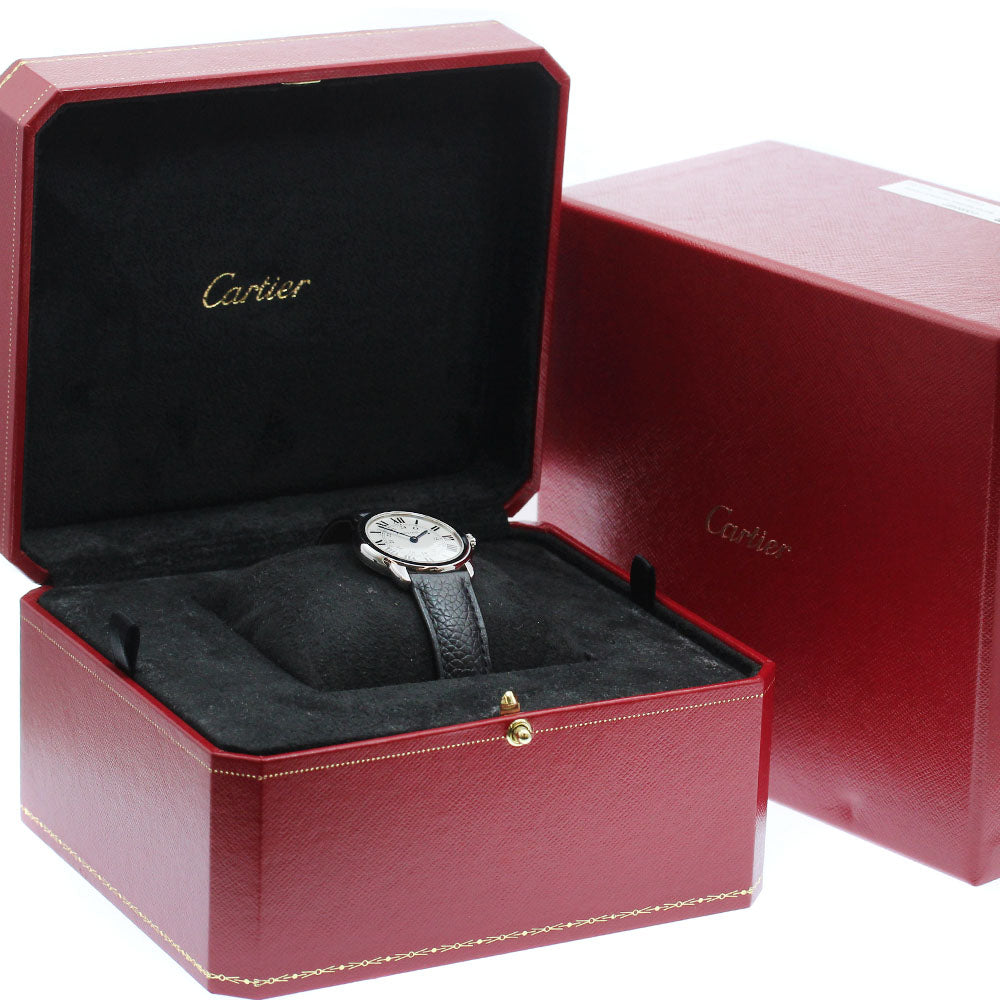 CARTIER Ronde SoloSM WSRN0019 Silver Dial Quartz Ladies Watch_904854